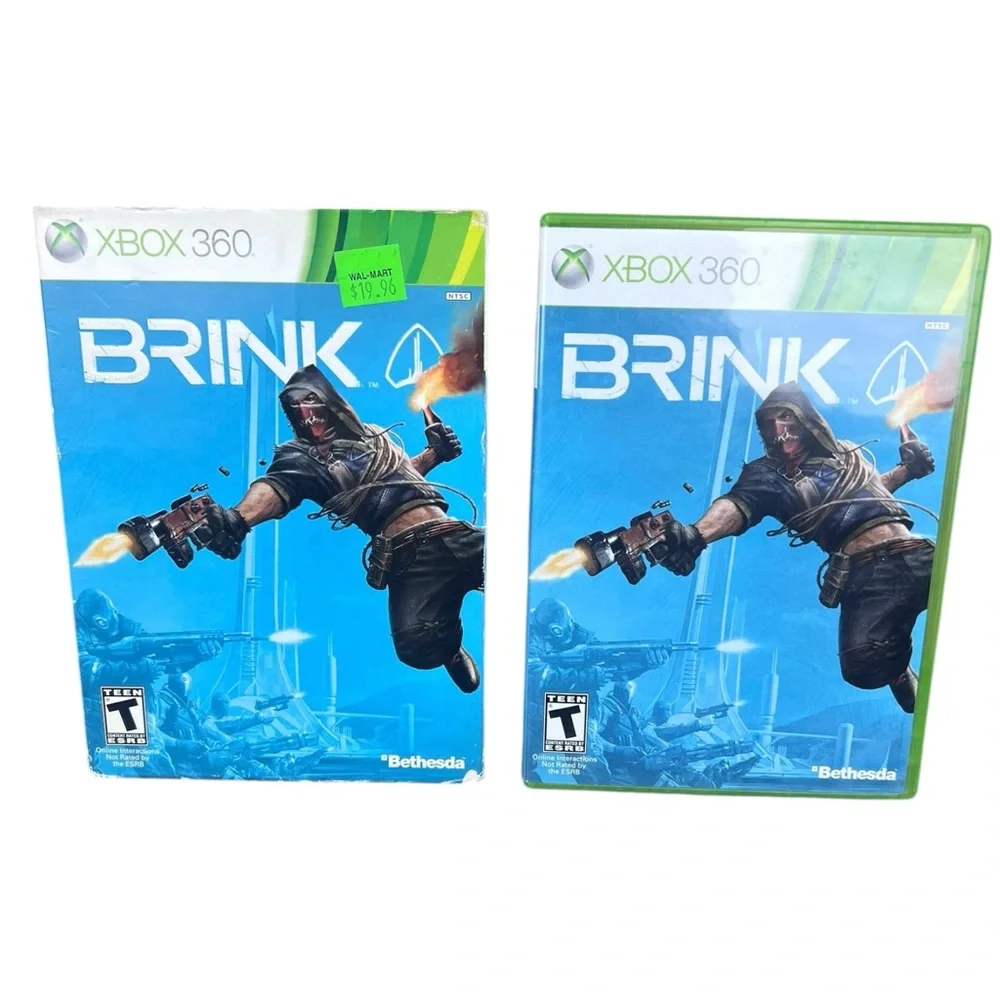 Brink (Microsoft Xbox 360, 2011) Complete w/ Manual -